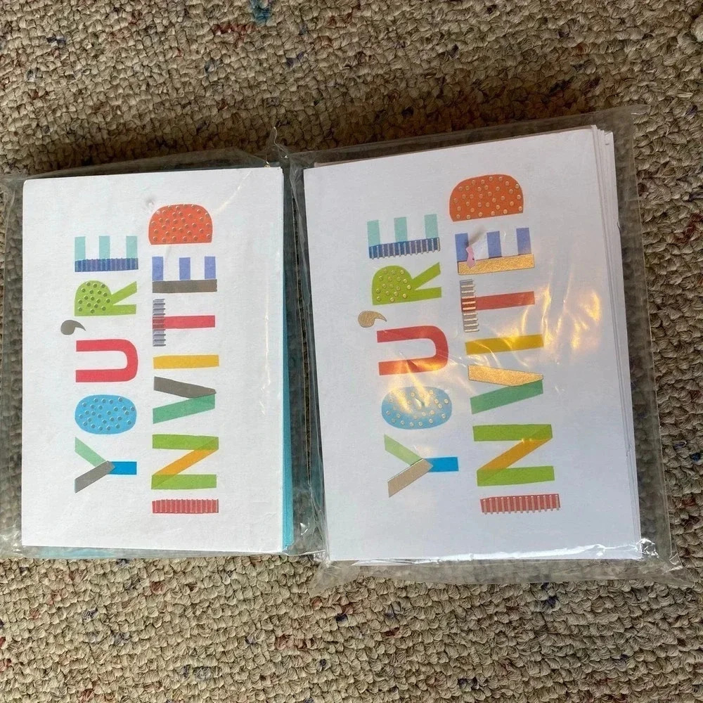 Hallmark Invitations Cards You’re Invited Bundle 40 Cards Total Brand New Cards - Picture 2 of 4